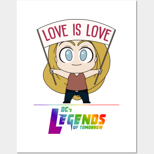 Ava Sharpe - Love is Love v2 Posters and Art